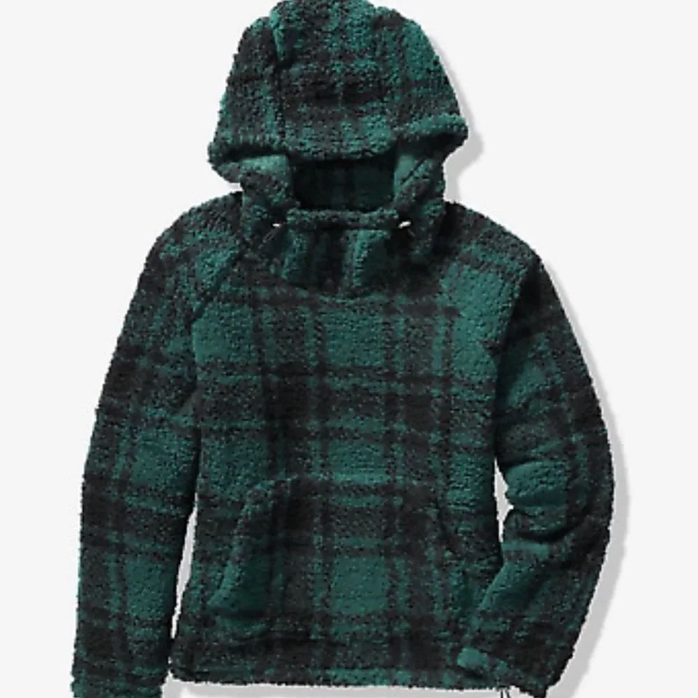 PINK SHERPA HOODIE